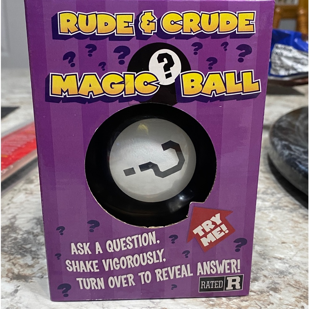 Rude & Crude Magic 8 Ball